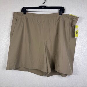 All In Motion Men's Athletic Shorts XXL
Beige 6" Inseam Water Repellent UPF 50+